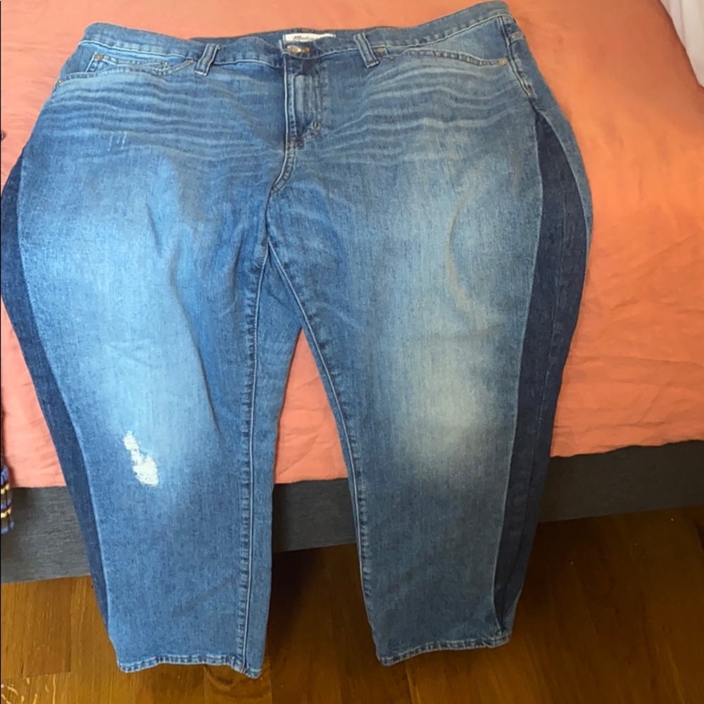 Madewell Straight Boyfriend Jeans